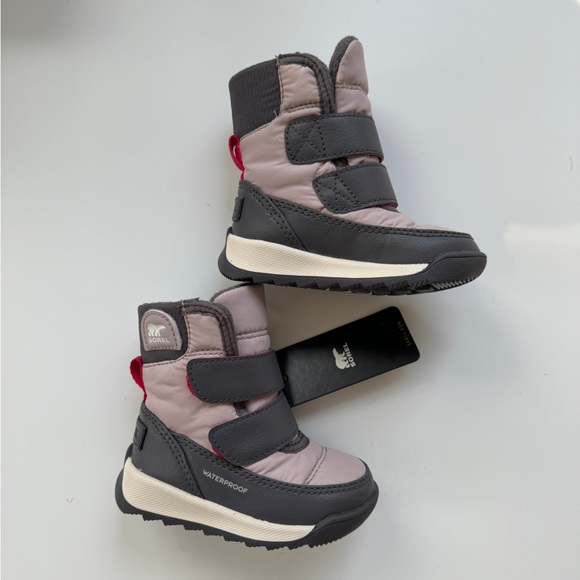 NWT Sorel Whitney II Strap (Toddler) Size 4 M (Vapor/Pulse) - Picture 2 of 4